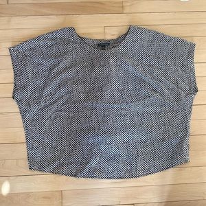 Eileen Fisher bandhini dot top blouse